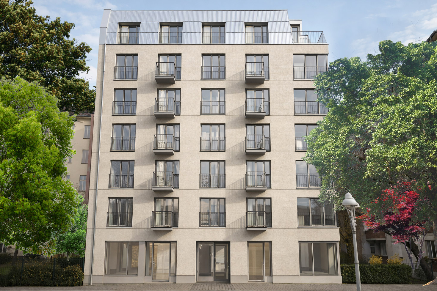 Neubauprojekt Schöneberg Ecke Yorck an der Bautzener Straße in Berlin
